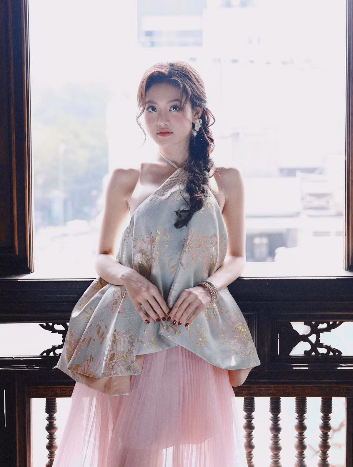 Thời gian gần đây diễn viên Thuỳ Anh liên tiếp khiến người hâm mộ "bỏng mắt" khi đăng tải nhiều hình ảnh gợi cảm. Ảnh: FB Thuỳ Anh