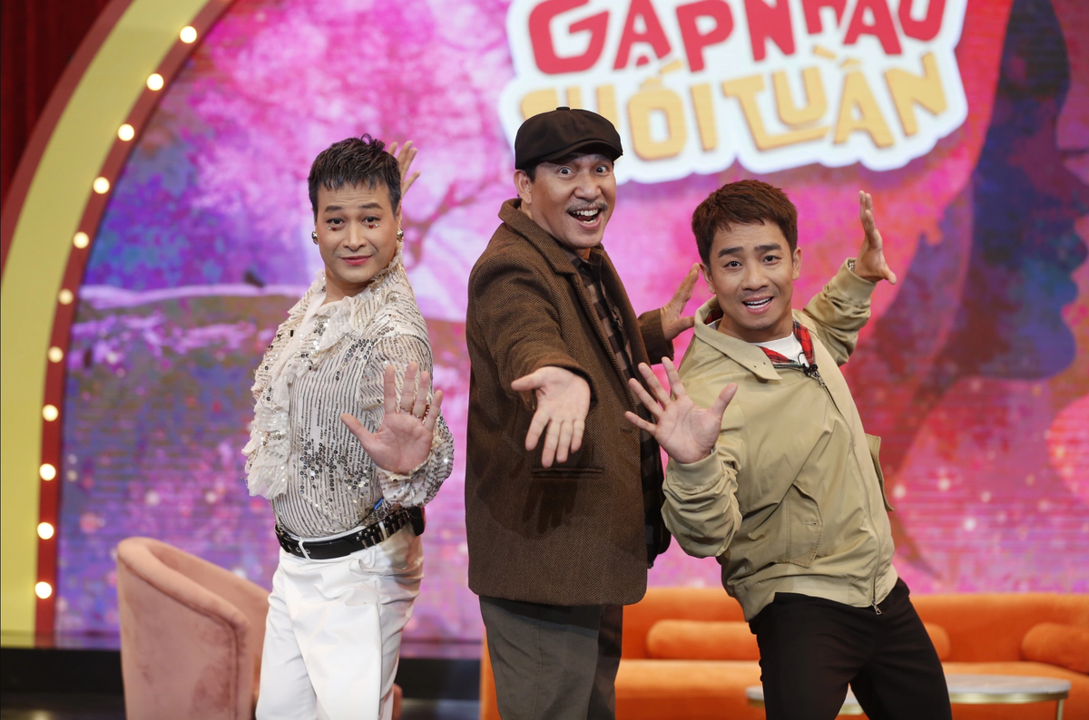 Đặc biệt dàn nghệ sĩ tham gia là những nghệ sĩ hài gạo cội từng làm nên thương hiệu "Gặp nhau cuối tuần" những năm 2000, mang lại sự hoài niệm và cảm giác thân thuộc. Ảnh: VFC