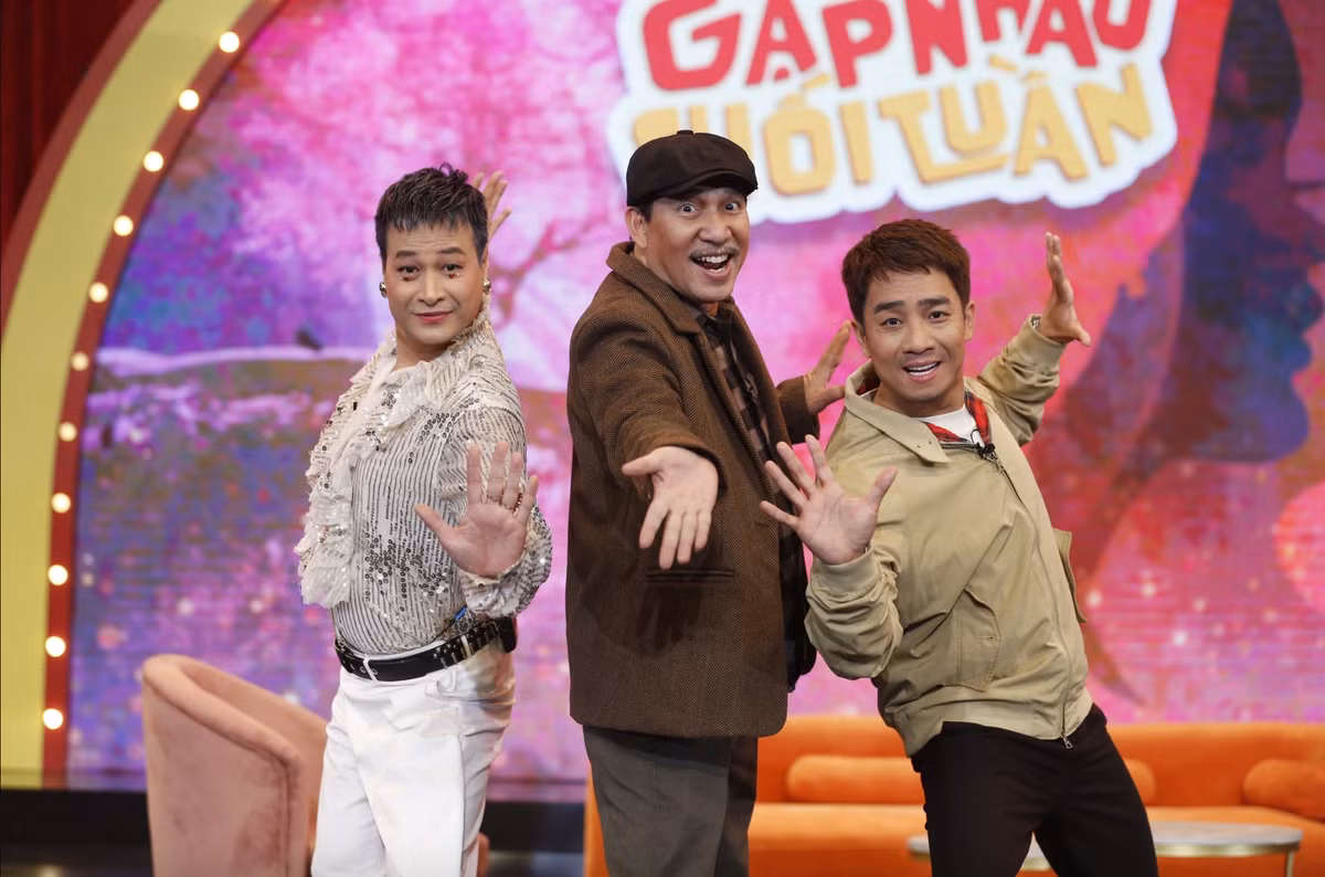 Đặc biệt dàn nghệ sĩ tham gia là những nghệ sĩ hài gạo cội từng làm nên thương hiệu "Gặp nhau cuối tuần" những năm 2000, mang lại sự hoài niệm và cảm giác thân thuộc. Ảnh: VFC