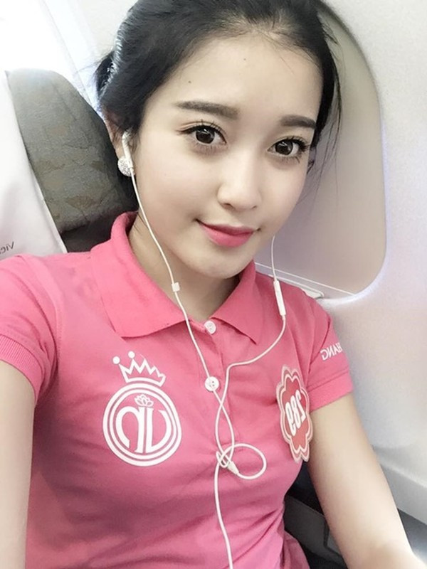 Á hậu Huyền My được biết đến với vẻ đẹp trong sáng, thuần khiết. Ảnh: Dân Việt