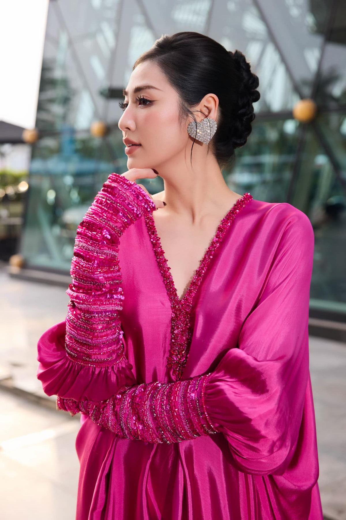 Dương Tú Anh luôn là một trong những nàng Á hậu nhận được nhiều sự yêu mến của công chúng bởi vẻ đẹp thanh lịch, dịu dàng và lối sống kín đáo. Ảnh: FB Duong Tu Anh