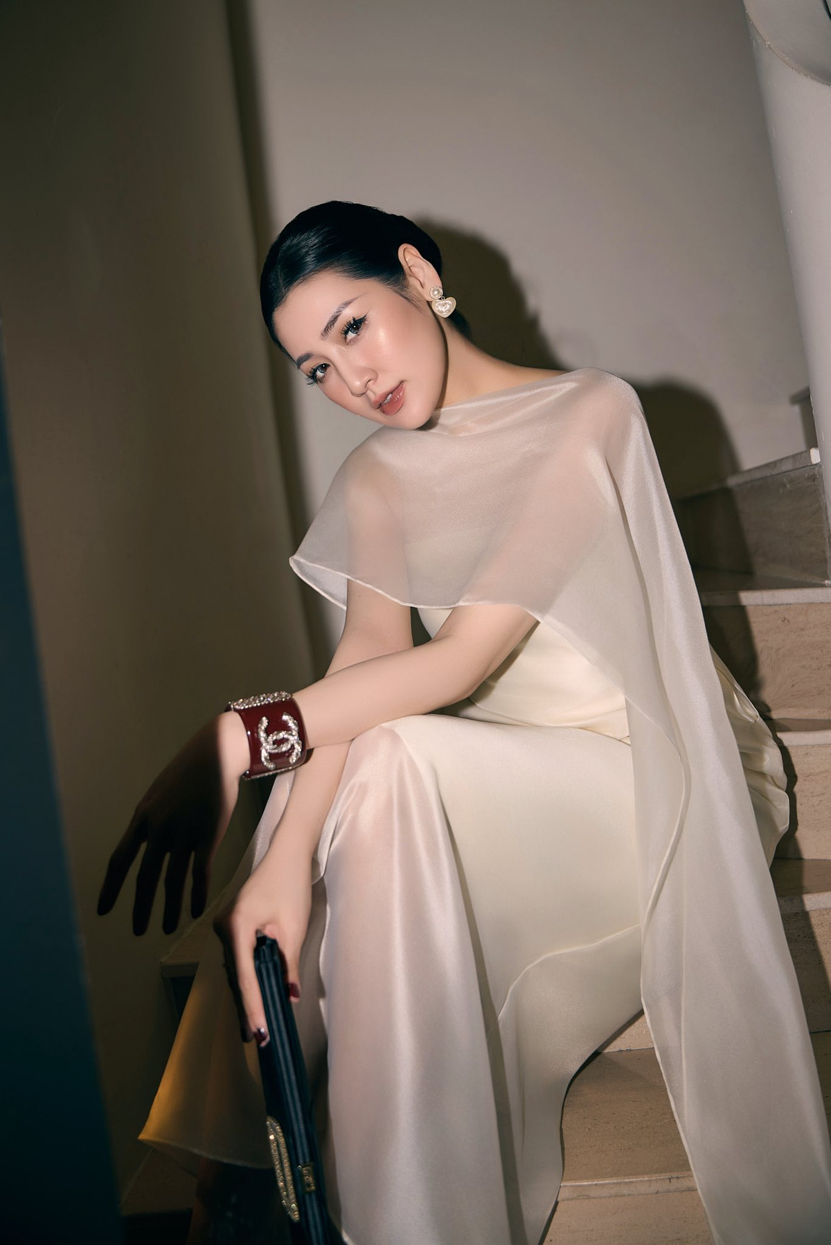 Gương mặt rạng rỡ, nụ cười tươi tắn cùng thần thái tự tin của Dương Tú Anh đã "đốn tim" không ít người hâm mộ. Ảnh: FB Duong Tu Anh