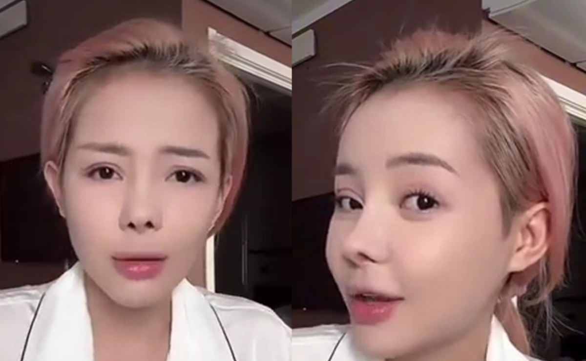 Nhiều người cho rằng nữ DJ đang nghiện việc phẫu thuật thẩm mỹ. Ảnh chụp màn hình