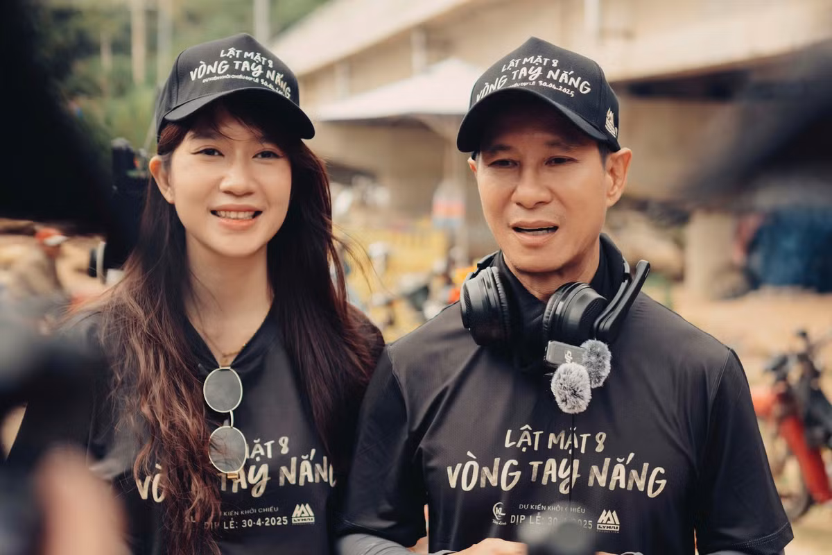 Cặp đôi chồng đạo diễn - vợ nhà sản xuất phim này nổi tiếng với series phim “Lật mặt” đã trở thành thương hiệu riêng, thu hút hàng triệu lượt khán giả đến rạp. Ảnh: FB Ly Hai Minh Ha