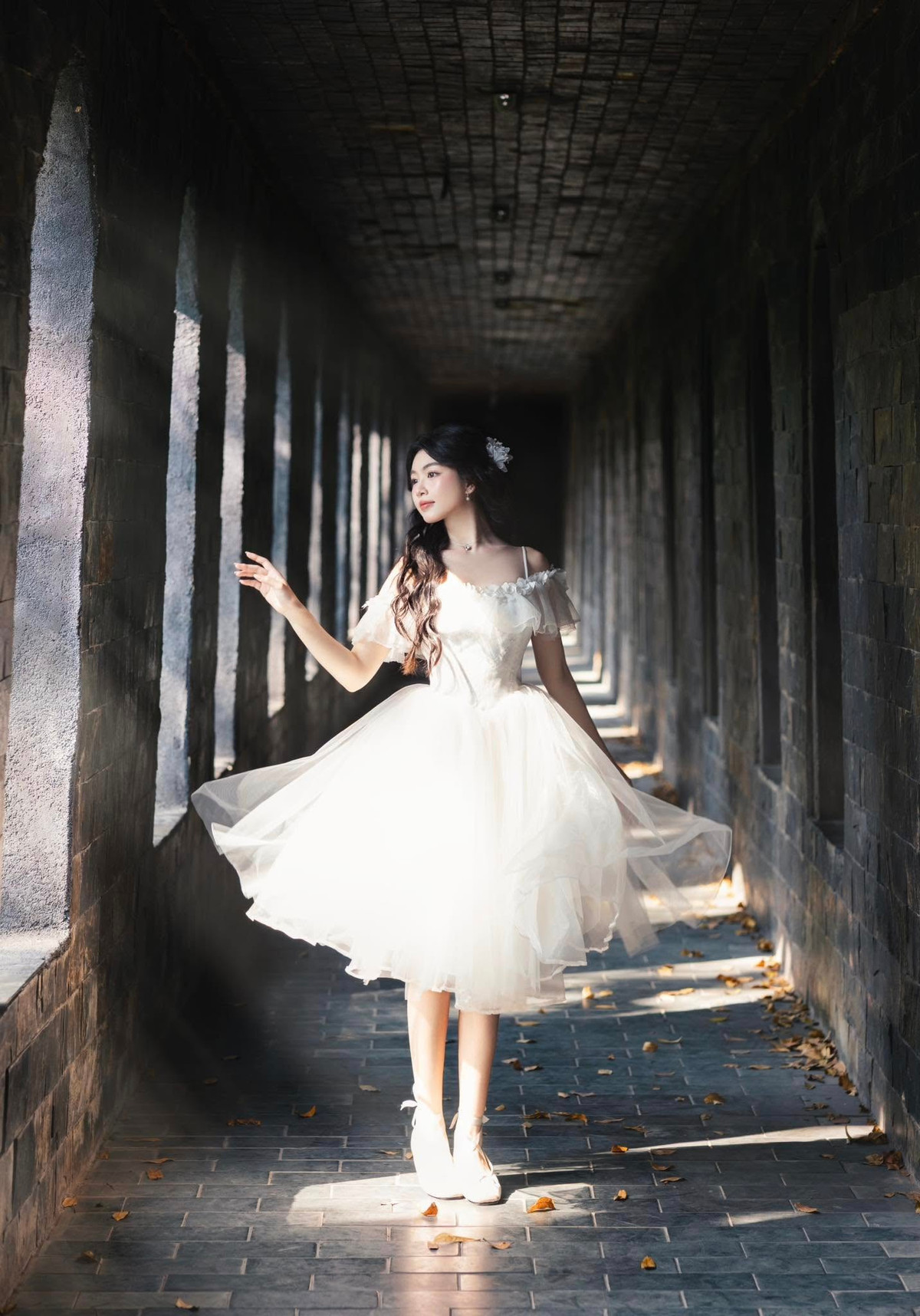 Bước sang tuổi 19, Thảo Linh ngày càng trổ mã, sở hữu nhan sắc rạng rỡ, cuốn hút. Ảnh: FB Mai Thảo Linh