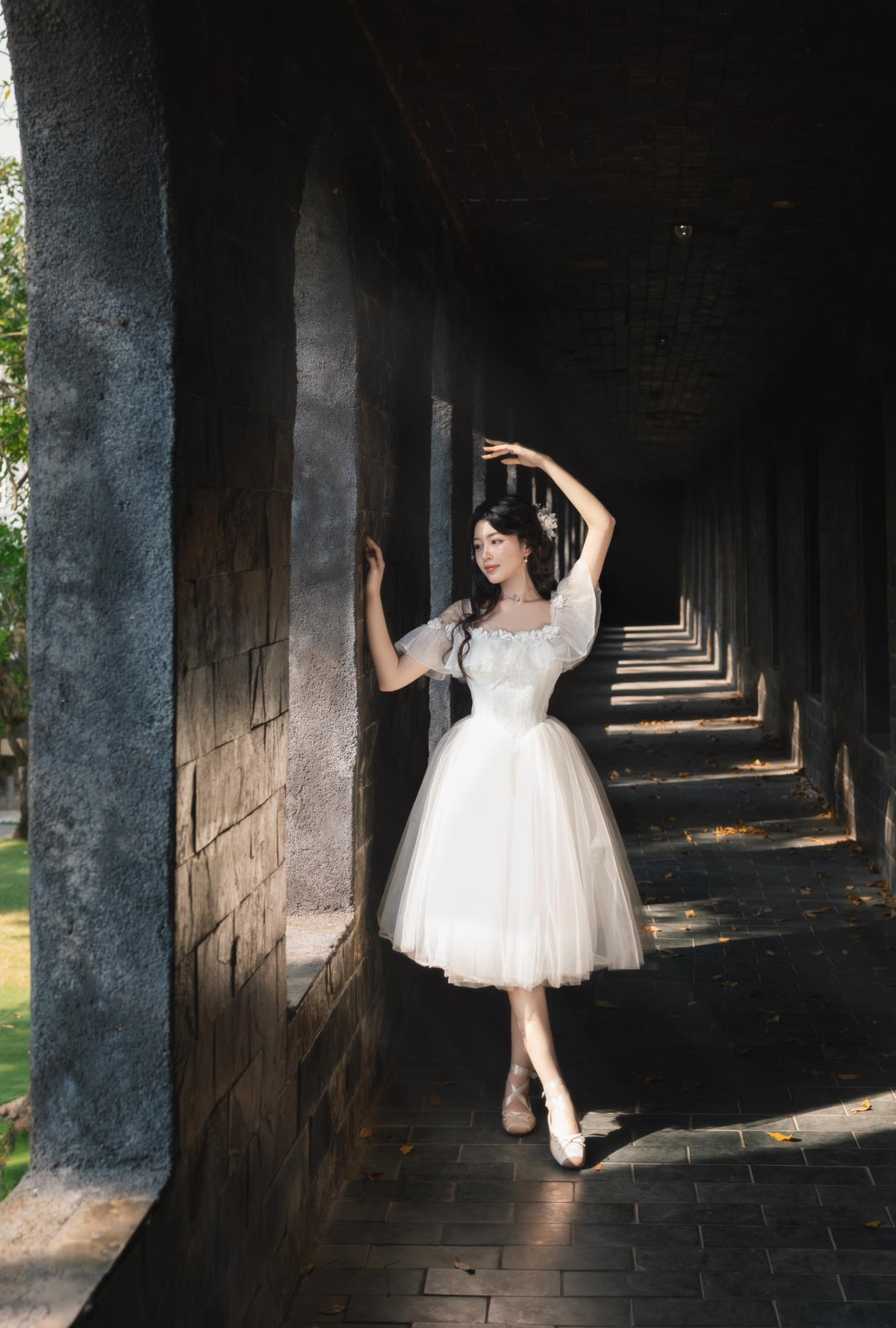 Gương mặt khả ái với những đường nét hài hòa, thanh thoát giúp Thảo Linh tỏa sáng trong mọi khung hình. Ảnh: FB Mai Thảo Linh