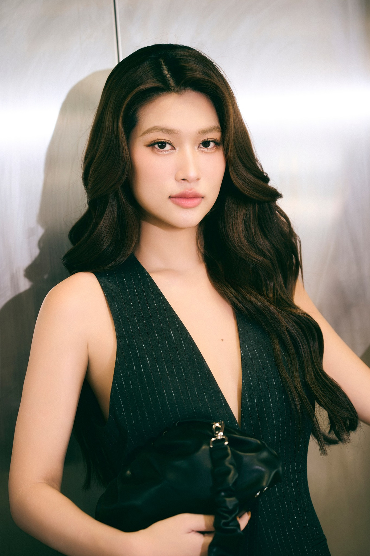 Cô đảm nhiệm vai trò vedette cho nhiều bộ sưu tập của các NTK nổi tiếng tại Việt Nam. Ảnh: FB Đoàn Thiên Ân