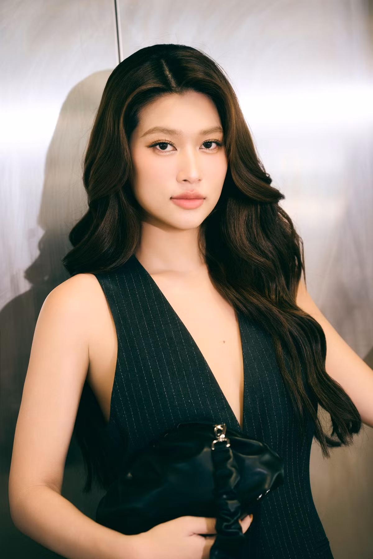 Cô đảm nhiệm vai trò vedette cho nhiều bộ sưu tập của các NTK nổi tiếng tại Việt Nam. Ảnh: FB Đoàn Thiên Ân