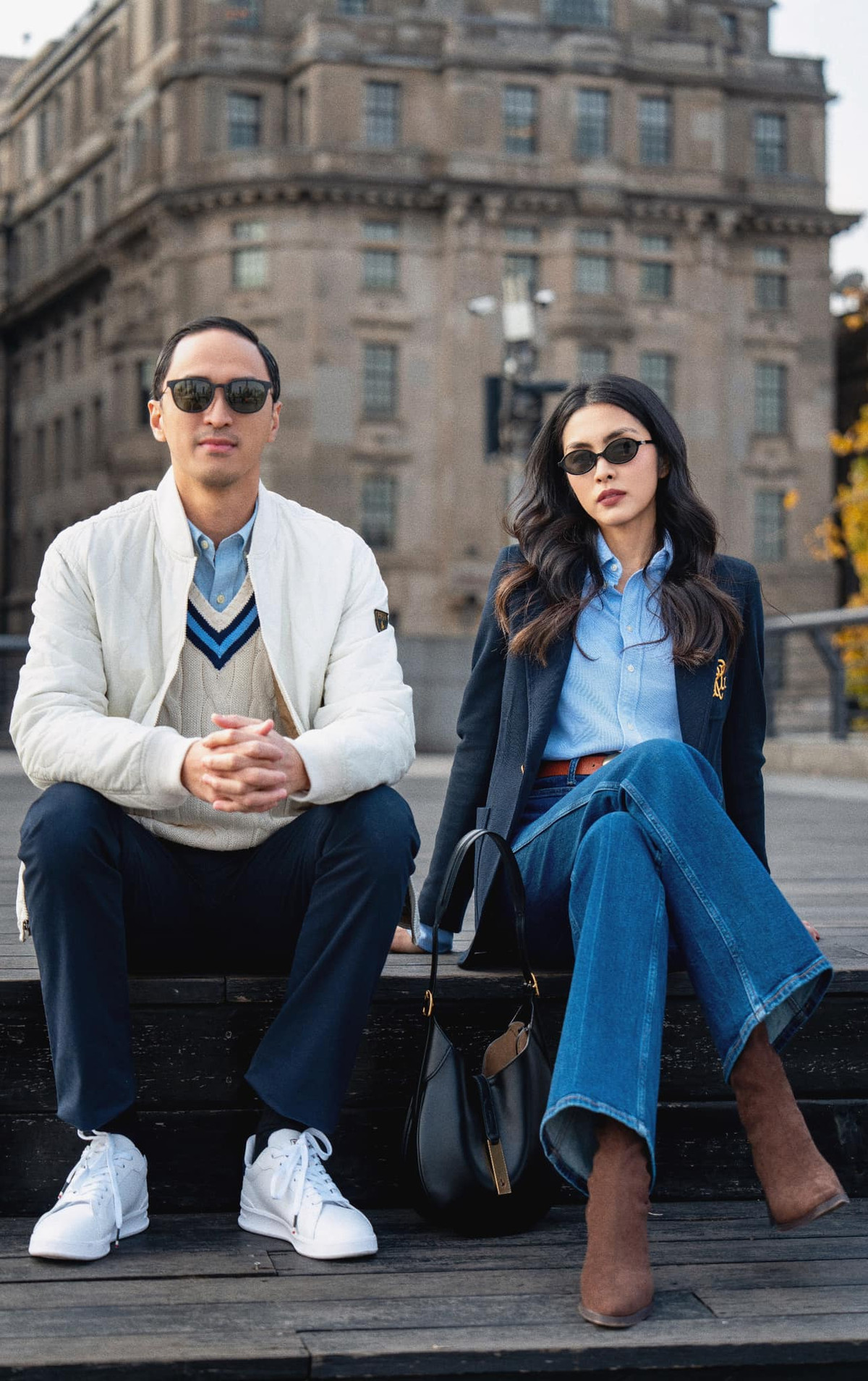 Nhắc đến cặp đôi mặc đẹp nhất Vbiz phải kể đến Tăng Thanh Hà và ông xã Louis Nguyễn. Ảnh: FB Tang Thanh Ha