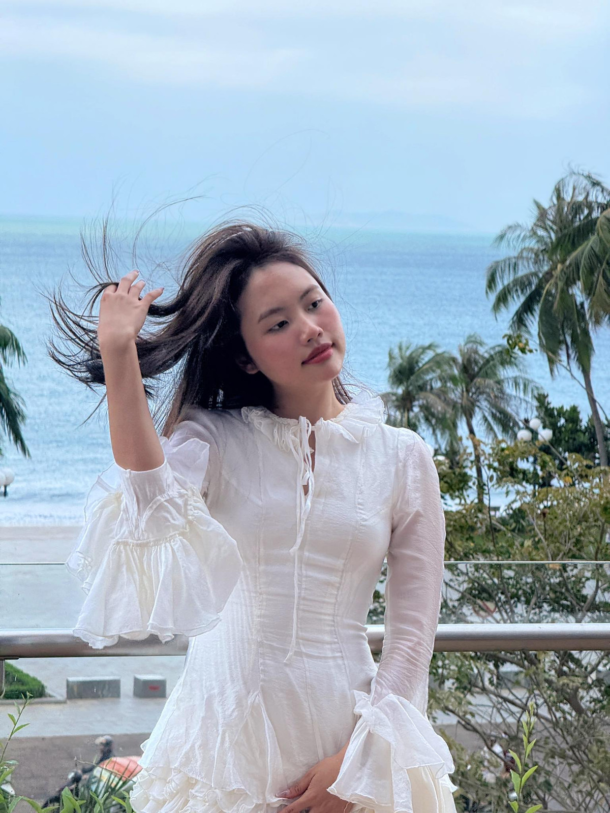 Phương Mỹ Chi đi du lịch xả hơi sau thành công của phim điện ảnh đầu tay "Nhà gia tiên". Ảnh: FB Phương Mỹ Chi