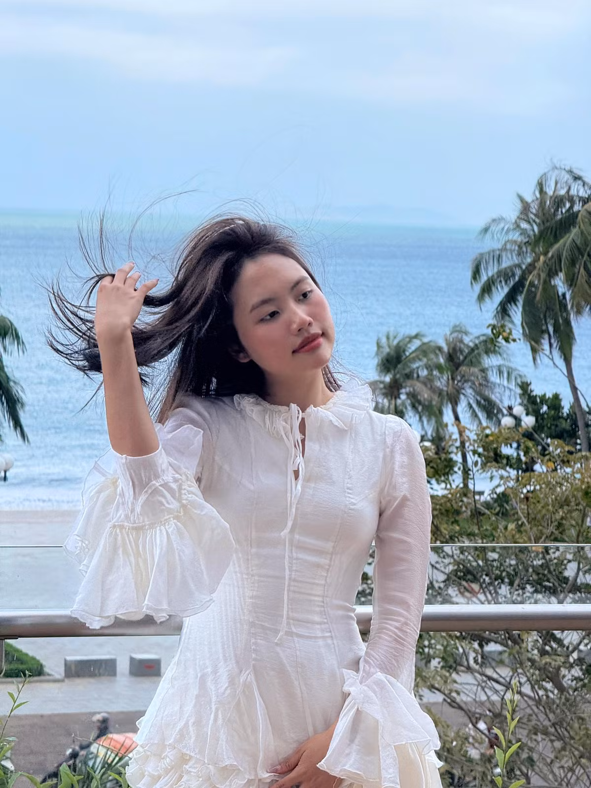 Phương Mỹ Chi đi du lịch xả hơi sau thành công của phim điện ảnh đầu tay "Nhà gia tiên". Ảnh: FB Phương Mỹ Chi