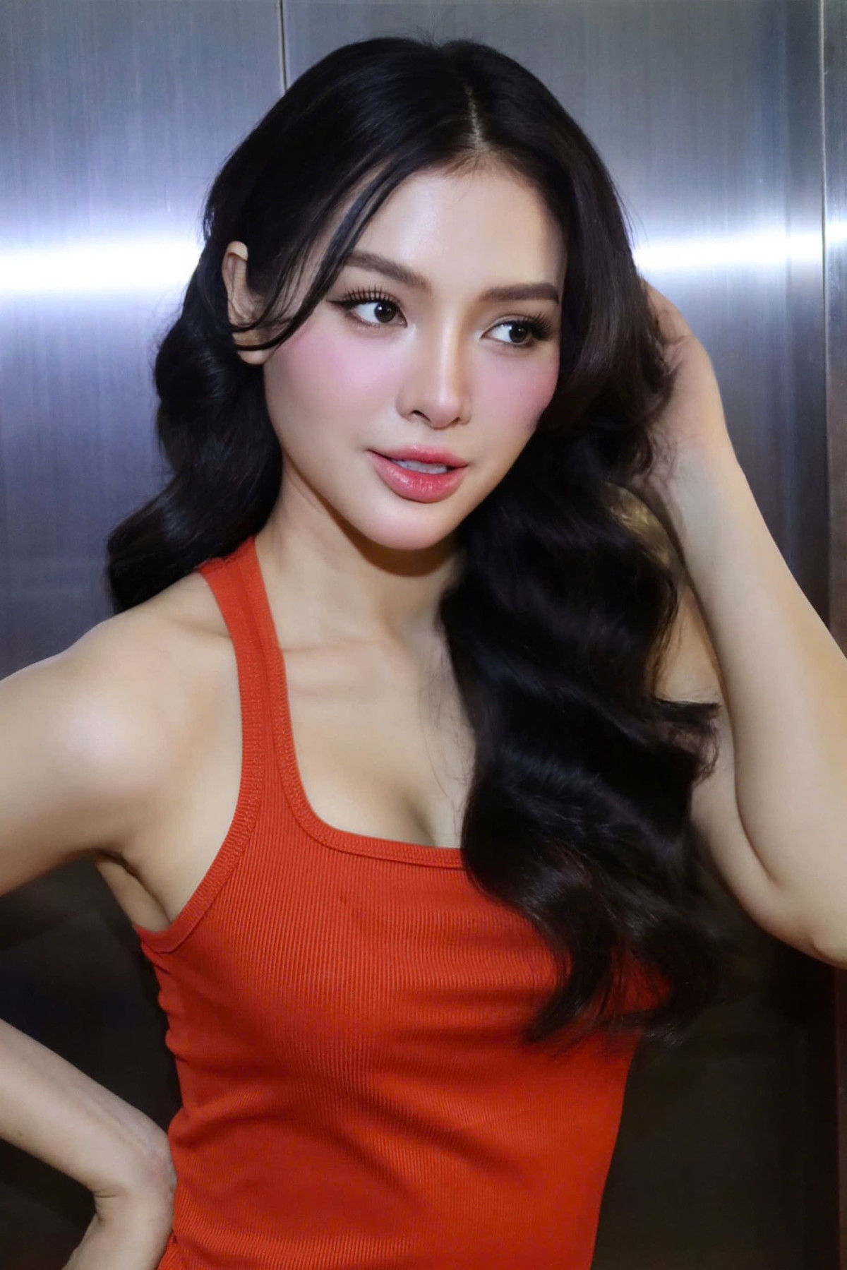 Phương Trinh Jolie khoe cận nhan sắc xinh đẹp. Ảnh: FB Phương Trinh Jolie