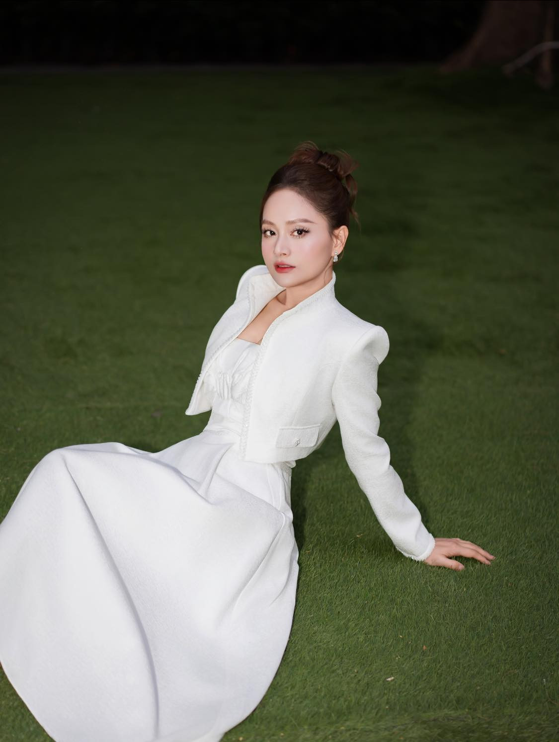 Nữ diễn viên sinh con thứ hai vào tháng 3/2024, đặt tên là Mia Mai Duffy. Ảnh: FB Lan Phuong Nguyen