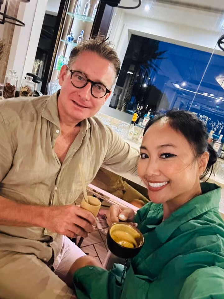 Giống Lan Phương, Đoan Trang cũng có tổ ấm hạnh phúc khi lấy chồng Tây. Ông xã của Đoan Trang tên Johan Wicklund. Cả hai có 8 năm quen biết trước khi kết hôn vào năm 2012. Ảnh: FB Doan Trang