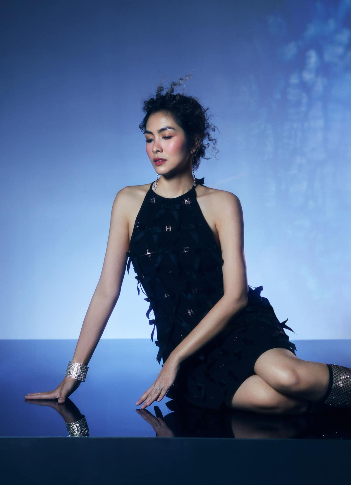 Dù không thường xuyên diện trang phục gợi cảm, nhưng mỗi khi "phá lệ", Tăng Thanh Hà đều khiến công chúng phải trầm trồ trước vẻ đẹp quyến rũ, gợi cảm của mình. Ảnh: FB Tang Thanh Ha