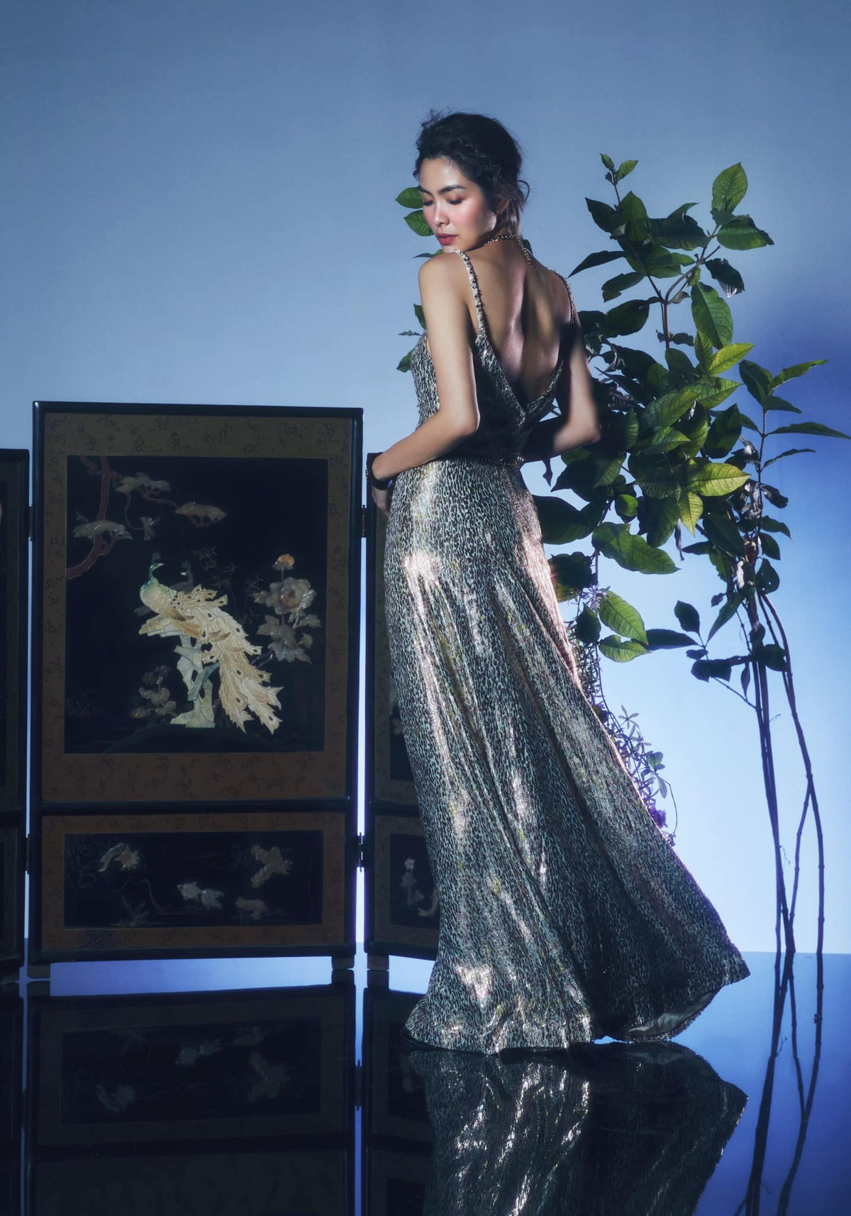 Vẻ đẹp của cô không chỉ đến từ vóc dáng cân đối, mà còn từ thần thái tự tin, rạng rỡ. Ảnh: FB Tang Thanh Ha