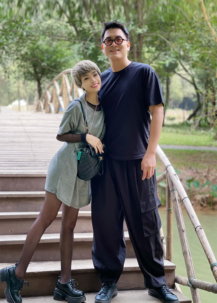 Sau khi ly hôn, Ngọc Khuê đã tìm thấy tình yêu mới là DJ Huy Ngô. (Ảnh: FB Ngọc Khuê)