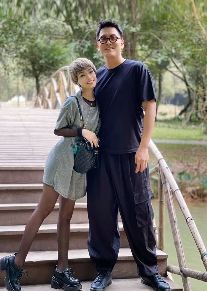 Sau khi ly hôn, Ngọc Khuê đã tìm thấy tình yêu mới là DJ Huy Ngô. (Ảnh: FB Ngọc Khuê)