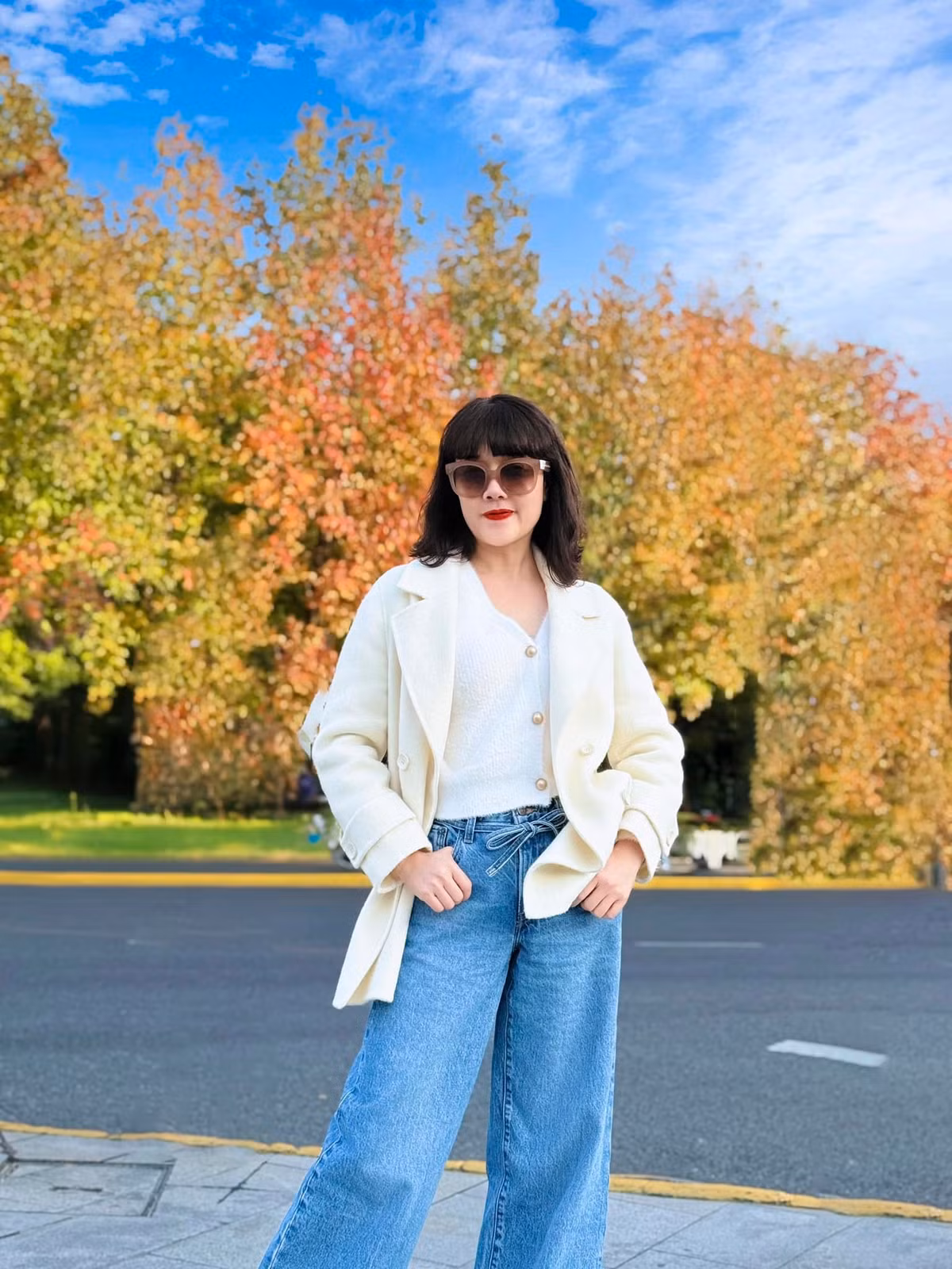 Trên trang cá nhân, nữ diễn viên thường xuyên cập nhật hình ảnh đời thường, khoe vẻ trẻ trung, tươi tắn. Ảnh: FB Vân Dung