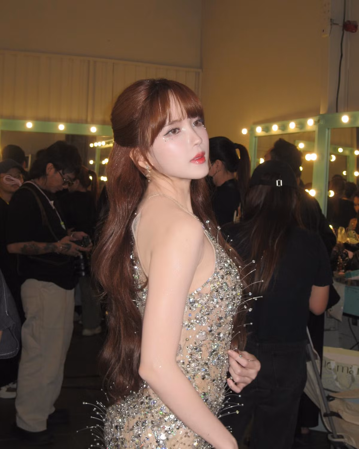 Trang phục là yếu tố giúp Thiều Bảo Trâm khoe lợi thế hình thể. Ảnh: FB Thiều Bảo Trâm