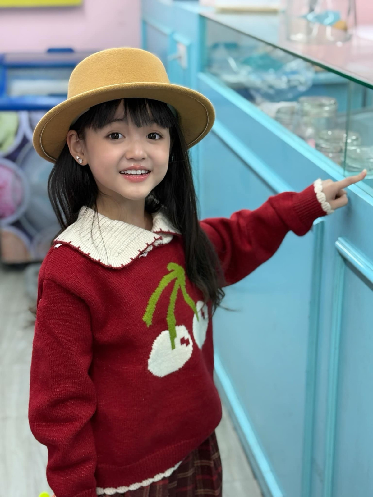 Sau khi bộ phim "Đừng làm mẹ cáu" công chiếu, người hâm mộ quen miệng gọi An Nhiên là Happy, theo tên nhân vật trong phim. Ảnh: FB Nguyễn Ly Ly