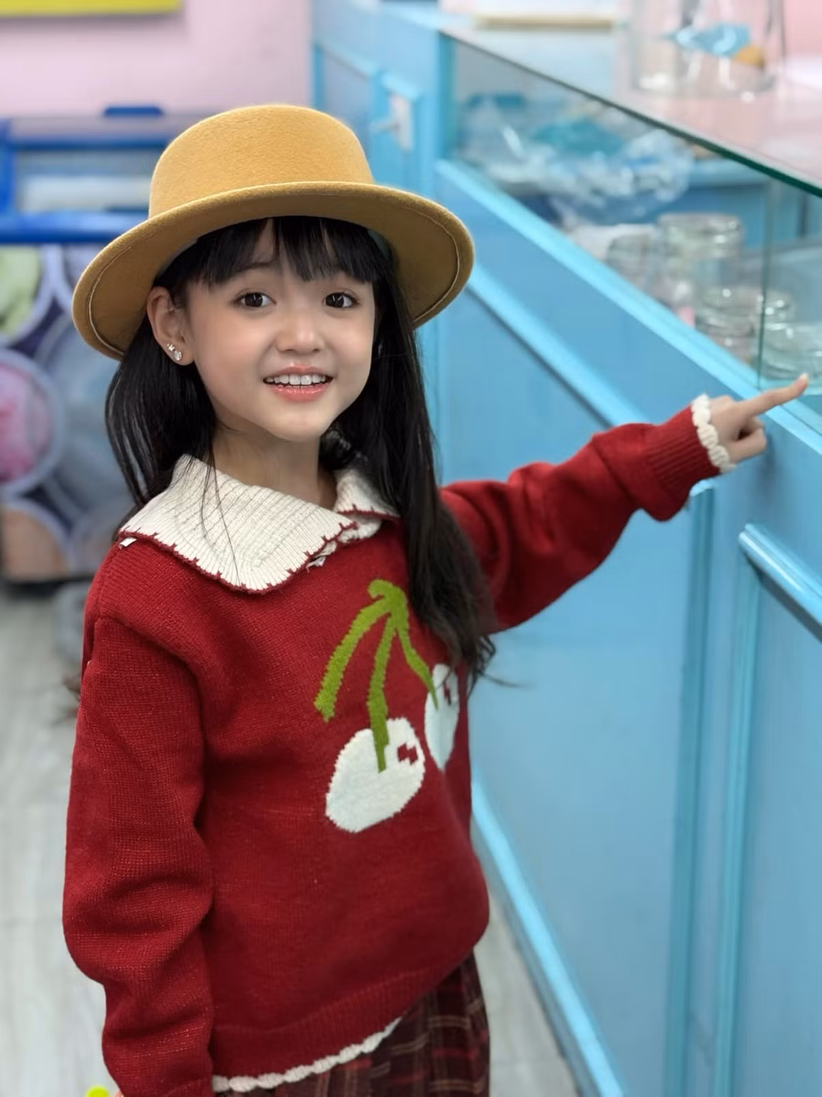 Sau khi bộ phim "Đừng làm mẹ cáu" công chiếu, người hâm mộ quen miệng gọi An Nhiên là Happy, theo tên nhân vật trong phim. Ảnh: FB Nguyễn Ly Ly