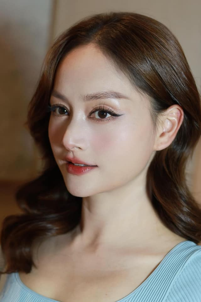 Diễn viên Lan Phương gây bàn tán bởi diện mạo khác lạ. Ảnh: FB Lan Phuong Nguyen