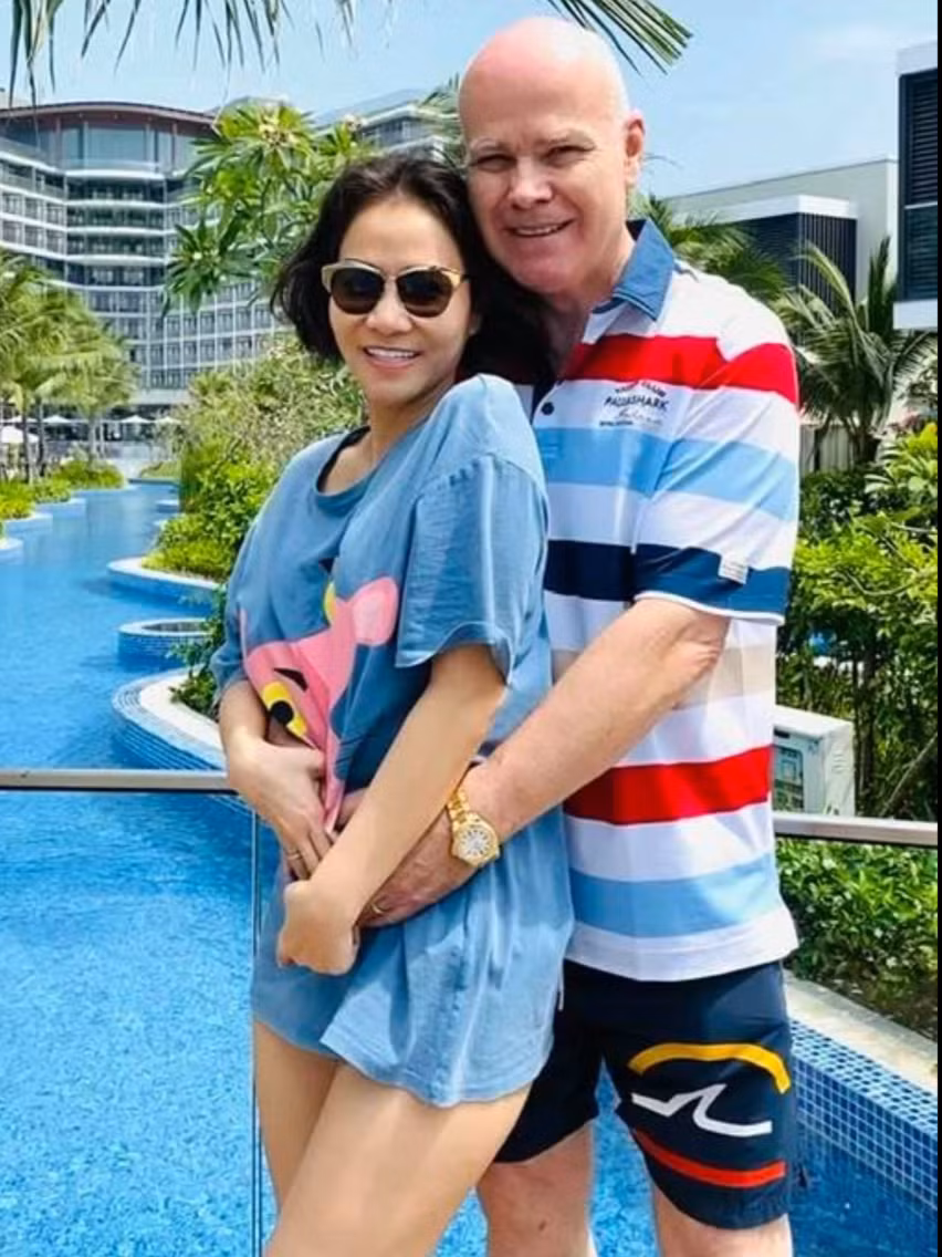 Ông xã Otto luôn ủng hộ và đồng hành cùng Thu Minh trong sự nghiệp ca hát. Ảnh: FB Thu Minh Vu