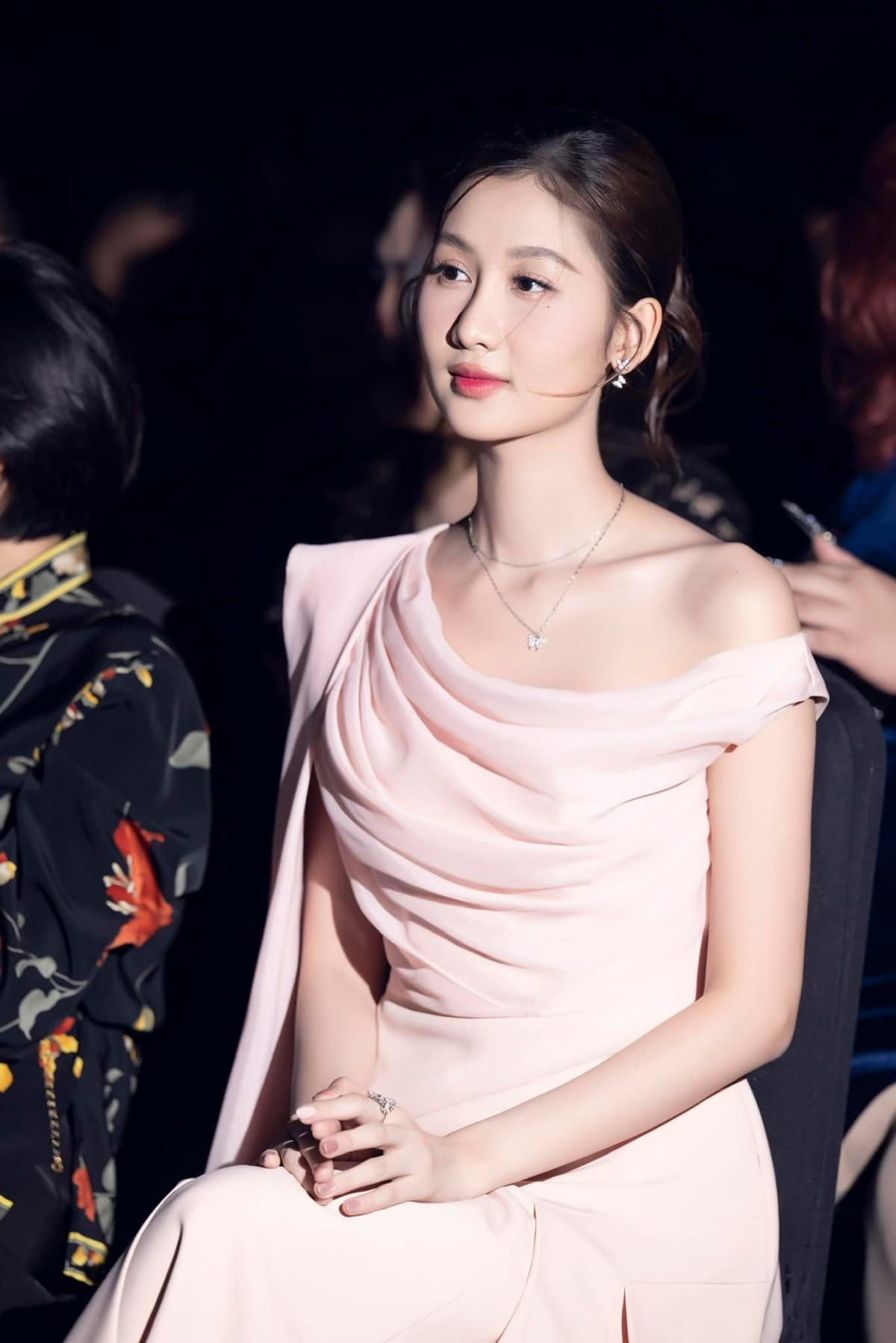 Hoa hậu Quế Anh được nhận xét đằm thắm và xinh đẹp hơn sau gần 1 năm đăng quang. Ảnh: FB Võ Lê Quế Anh