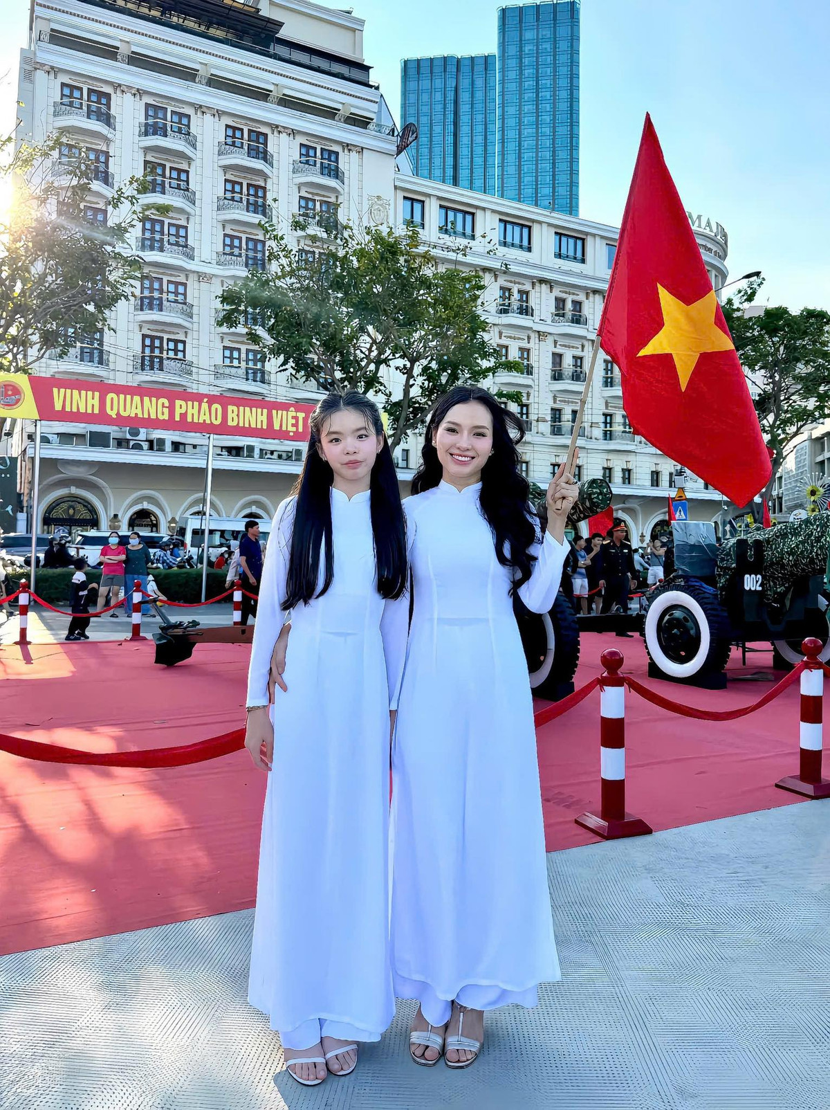 Phương Trinh Jolie khoe con gái 12 tuổi. Ảnh: FB Phương Trinh Jolie