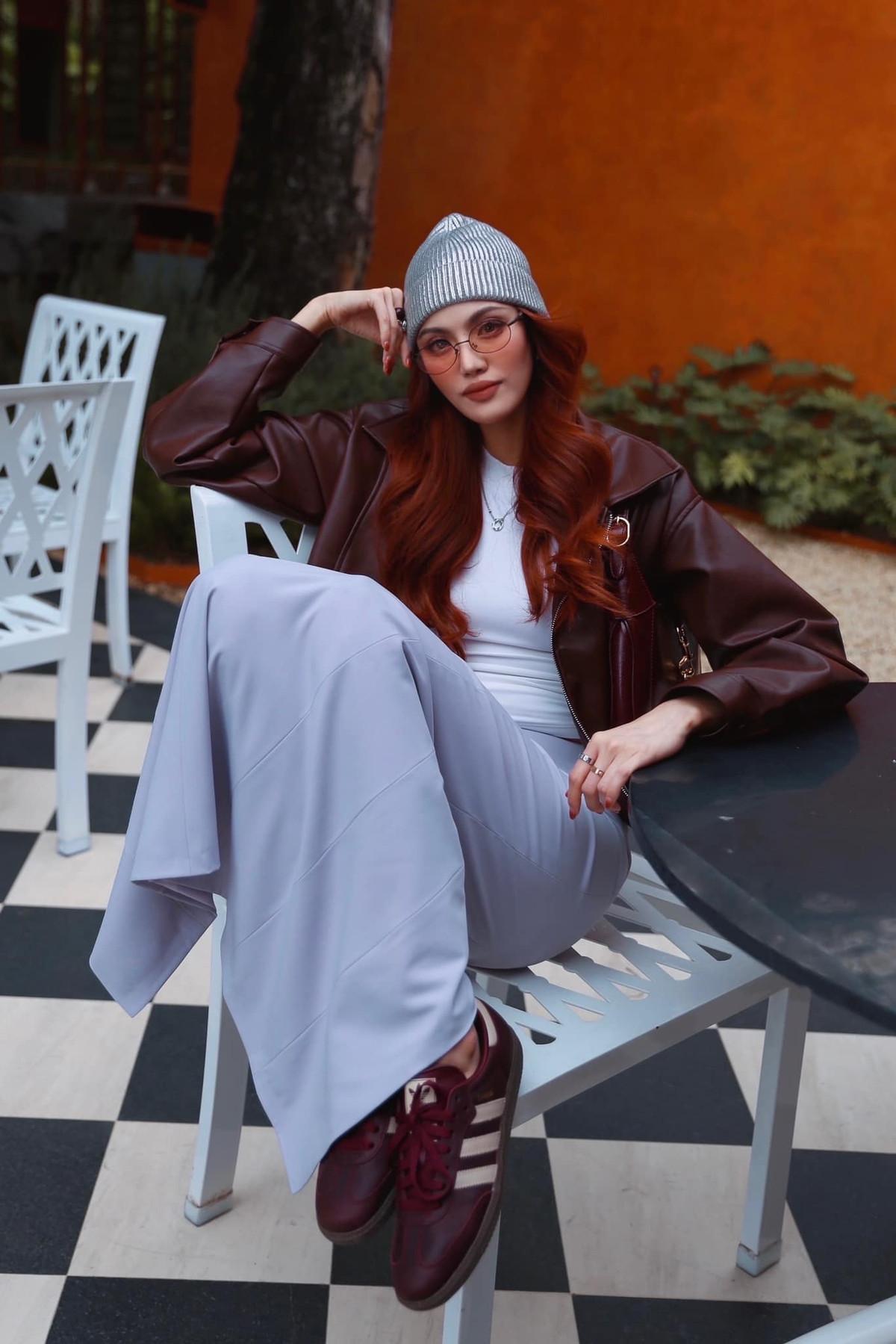 Từ những chiếc váy dạ hội lộng lẫy đến những bộ đồ hàng ngày, tất cả đều được Hoa khôi 9X lựa chọn kỹ lưỡng để tôn lên vóc dáng hoàn hảo và gu thẩm mỹ cá tính. Ảnh: FB Tran Ngoc Lan Khue