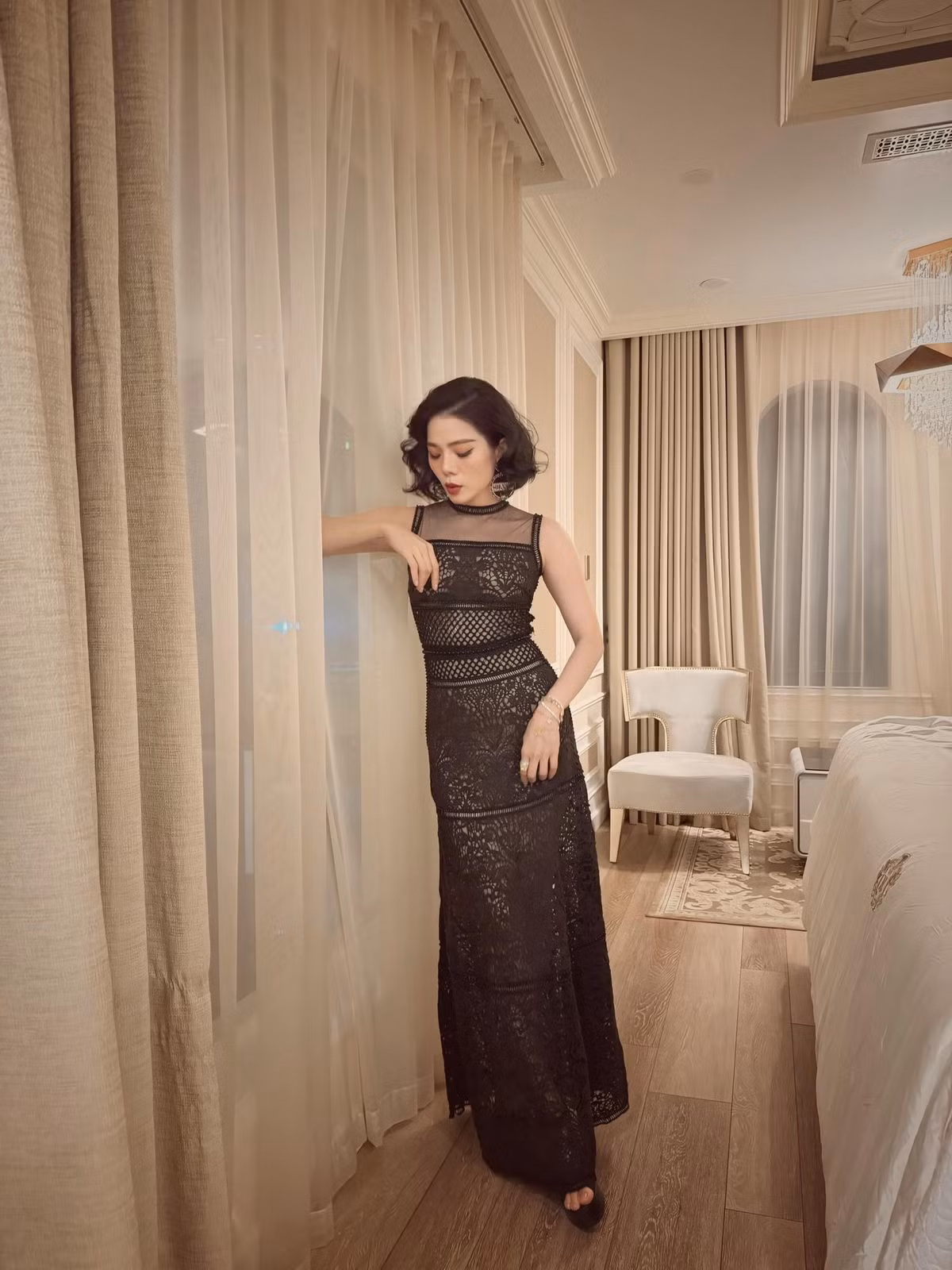 Người hâm mộ không khỏi xuýt xoa trước vẻ đẹp ngày càng mặn mà và quyến rũ của Lệ Quyên. Ảnh: FB Lệ Quyên