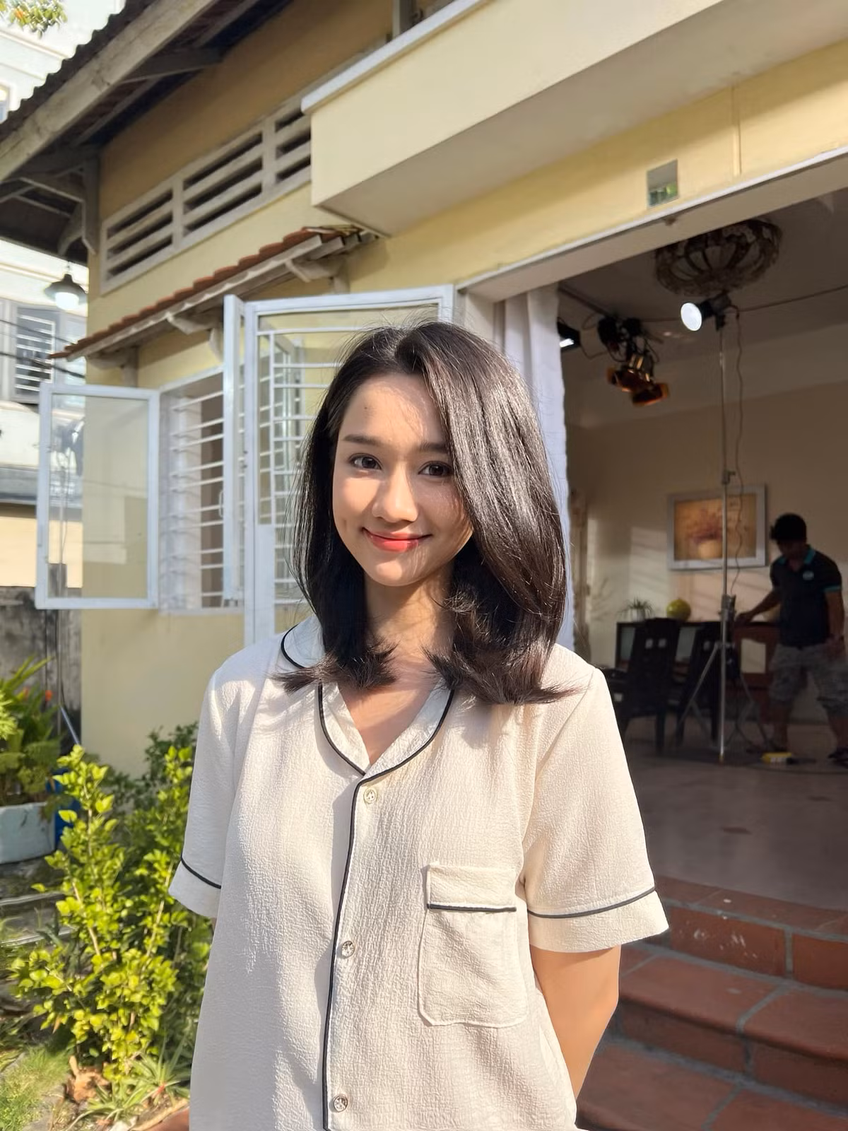 Trúc Anh chia sẻ, cô đang nỗ lực tập luyện và ăn uống khoa học để lấy lại vóc dáng. Cô cũng nhận được nhiều sự động viên từ người hâm mộ. Ảnh: FB Trúc Anh