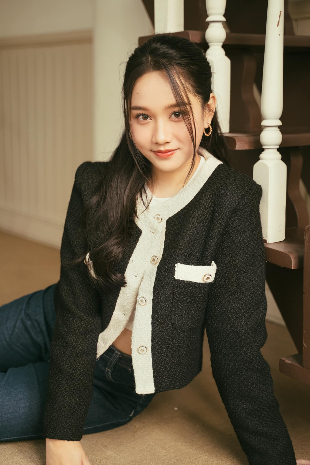 Bộ phim gần nhất có sự tham gia của cô là Thiên thần hộ mệnh năm 2021. Từ đó đến nay, Trúc Anh ít xuất hiện trong showbiz, khá kín tiếng trên mạng xã hội, thi thoảng mới cập nhật hình ảnh đời thường đến khán giả. Ảnh: FB Trúc Anh