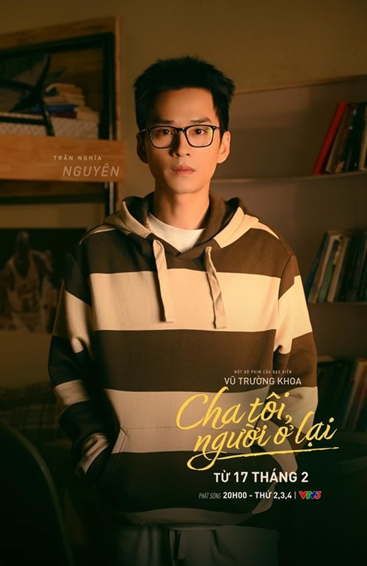 Năm 2025, anh đóng vai Nguyên trong phim "Cha tôi, người ở lại", chuyển thể từ "Lấy danh nghĩa người nhà" của Trung Quốc. Ảnh: FB Trần Nghĩa