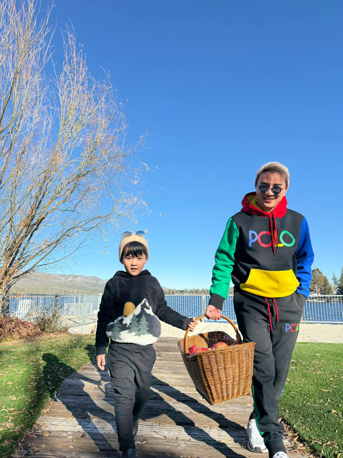 Những hình ảnh này được Mr Đàm ghi lại trong chuyến đi Mỹ thời gian qua. Thời điểm này anh dành thời gian nghỉ ngơi, chăm sóc con trai và chạy show các tiểu bang. Ảnh: FB Dam Vinh Hung