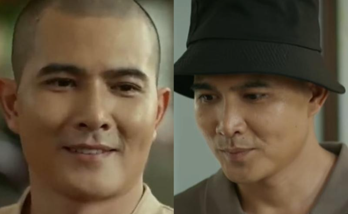  Sao Việt "xuống tóc" vì vai diễn còn có Quang Sự với vai Công trong Gia đình mình vui bất thình lình. Ảnh: Saostar