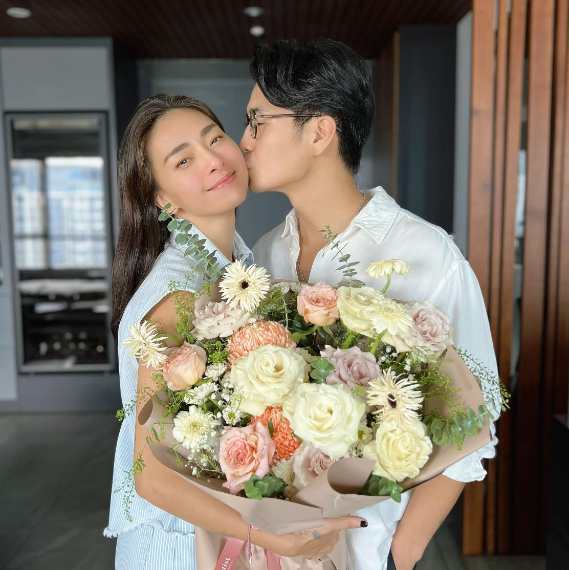 Sau đám cưới ngọt ngào, Ngô Thanh Vân và Huy Trần luôn khiến công chúng phải xuýt xoa trước những khoảnh khắc hạnh phúc. Ảnh: FB Ngo Thanh Van