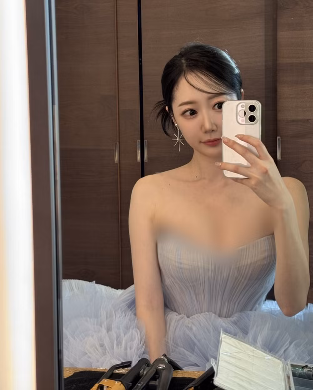 Na Hyun làm người mẫu ảnh tại Hàn Quốc.