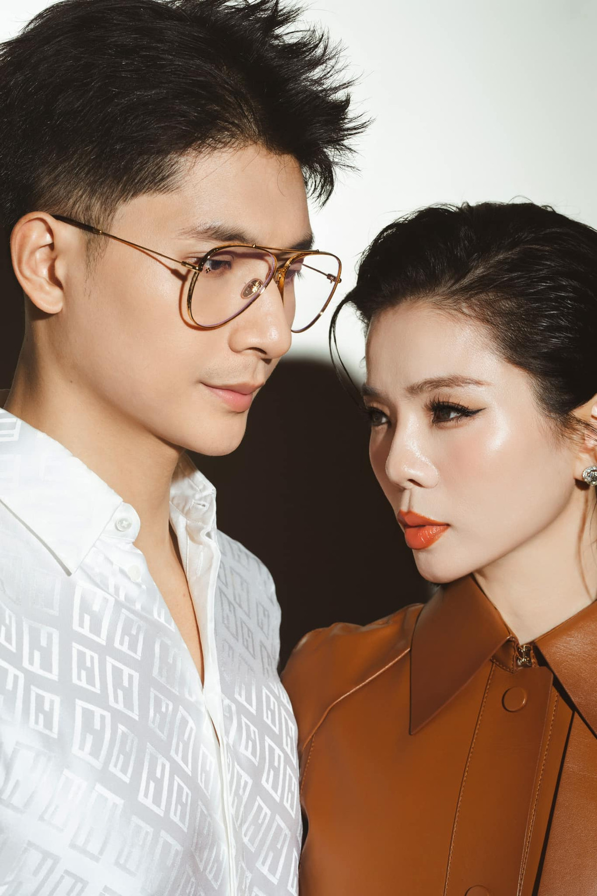 Ca sĩ Lệ Quyên chụp bộ ảnh đôi với bạn trai là MC Lâm Bảo Châu. Ảnh: FB Lệ Quyên