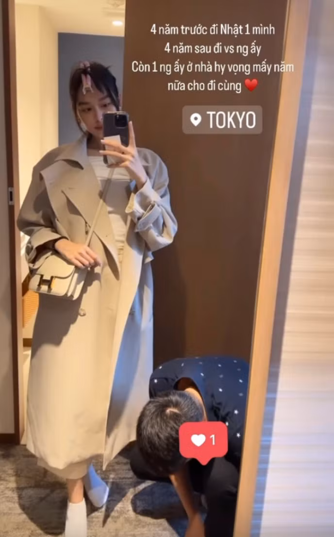 Qua những chia sẻ này, có thể thấy Tường San có cuộc hôn nhân rất êm ấm, vui vẻ. Ảnh: chụp màn hình