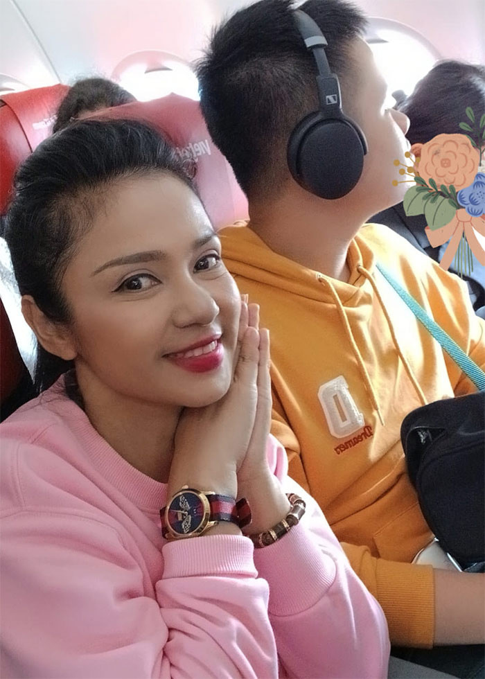 Nữ diễn viên "Người đẹp Tây Đô" hiện đang tập trung kinh doanh kiếm tiền nuôi con. (Ảnh: FB Trần Việt Trinh)