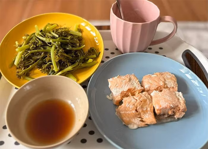 Hàng ngày ngoài chế độ tập luyện, Việt Trinh ăn uống rất lành mạnh, đơn giản. (Ảnh: FB Trần Việt Trinh)