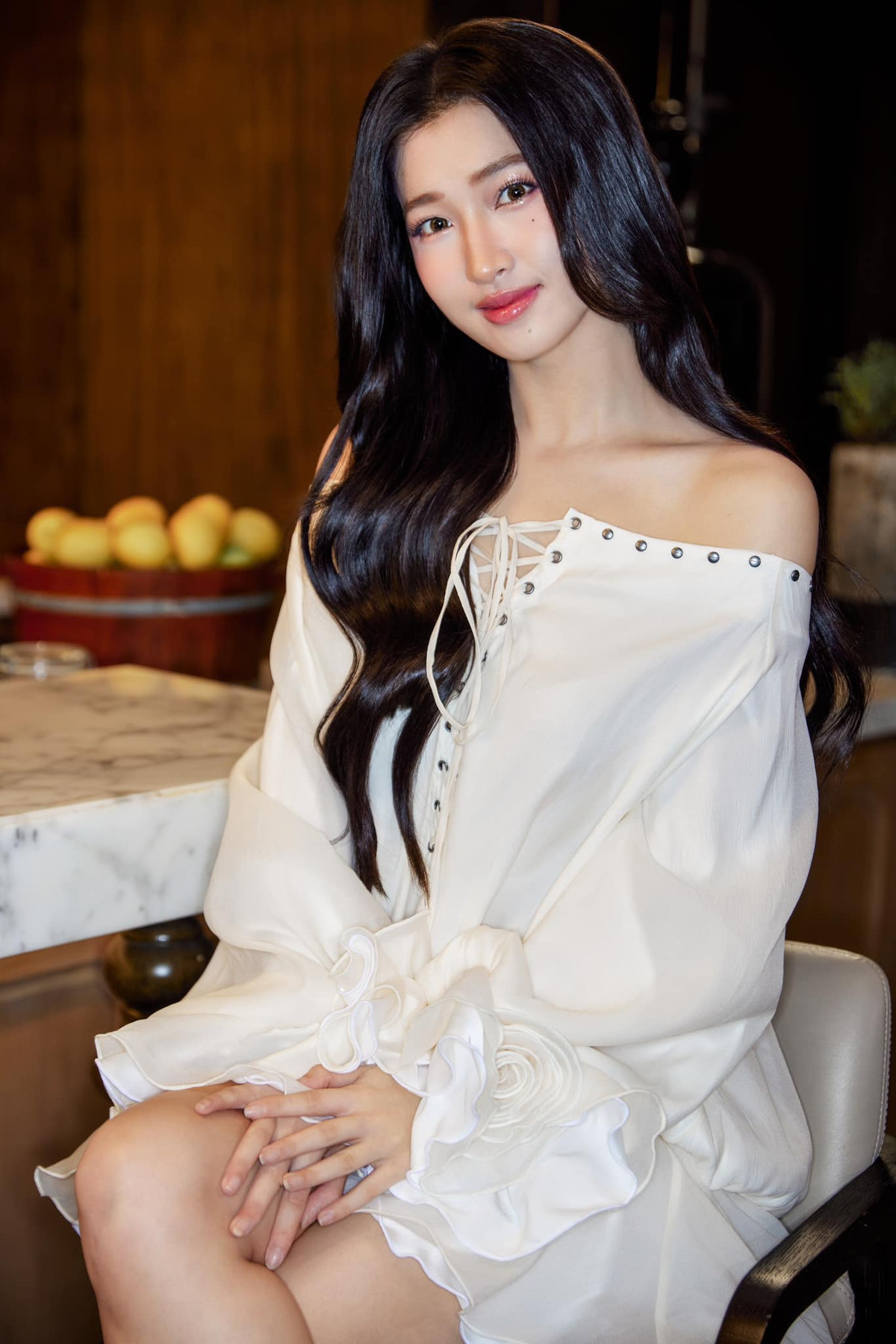 Nguyễn Phương Nhi sinh năm 2002 tại Thanh Hóa. Cô được yêu mến sau khi đăng quang Á hậu 2 tại Miss World Vietnam 2022. Ảnh: FB Nguyễn Phương Nhi