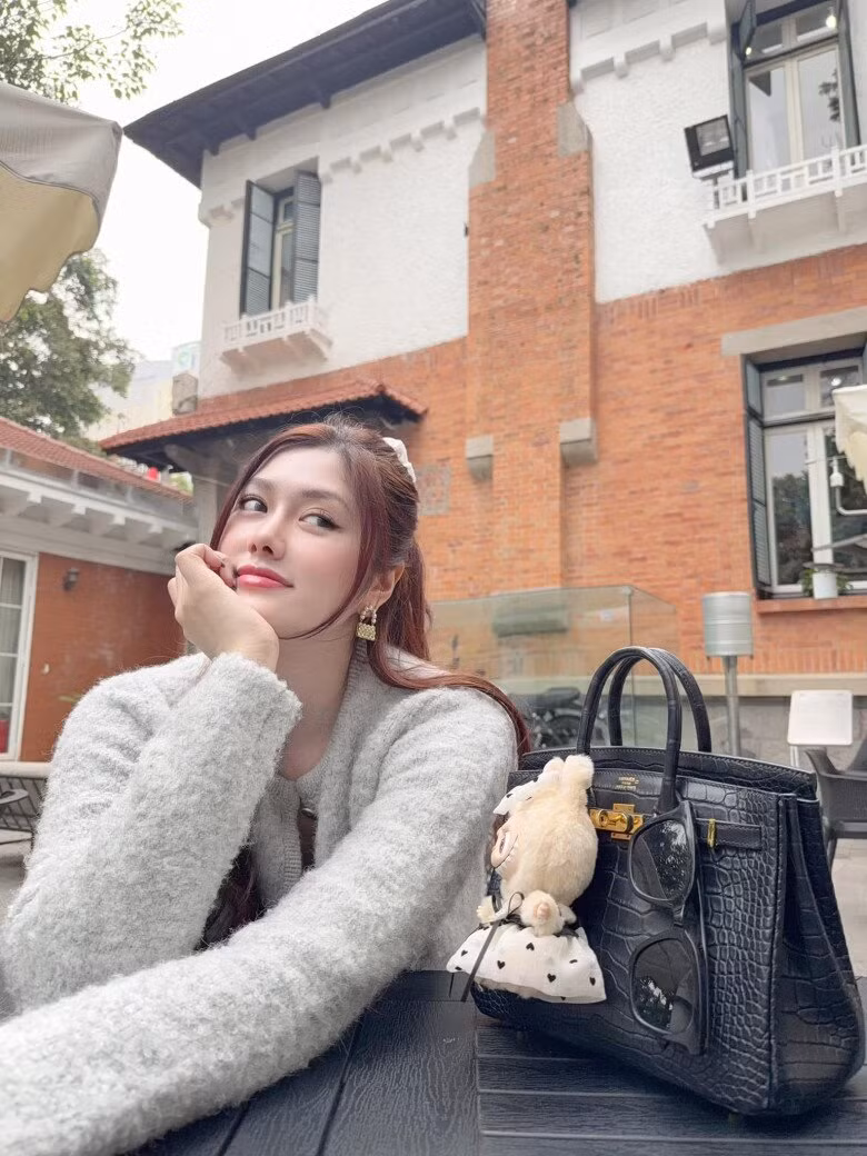 Bộ sưu tập túi xách da cá sấu đắt đỏ bậc nhất thế giới, được cô sưu tầm nhiều năm qua. Ảnh: FB Pham Huynh Tien