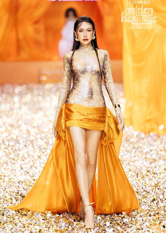 Vóc dáng của giọng ca sinh năm 1988 ngày càng nuột nà, quyến rũ. (Ảnh: FB Tô Ngọc Bảo Linh)