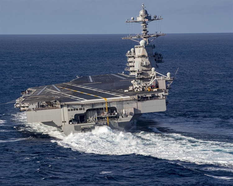 Mới đây Hải quân Mỹ đã tuyên bố, nhiều khả năng tàu sân bay USS Gerald R. Ford sẽ có đủ khả năng hoạt động vào năm 2024.