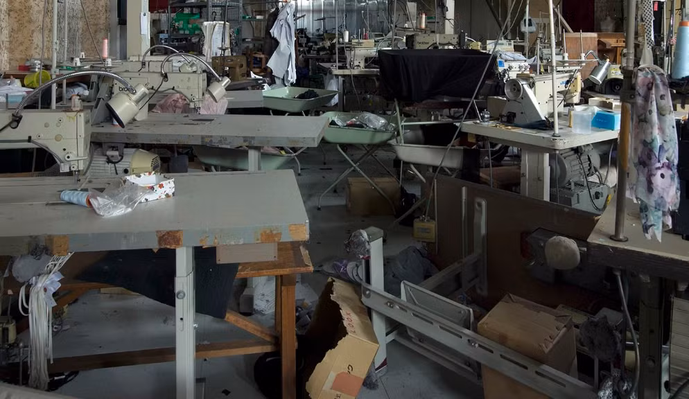 Nhà máy này bị “đóng băng” sau khi các công nhân vội vàng sơ tán hồi tháng 3/2011.