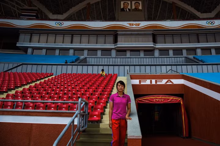 Sân vận động 1/5 là một trong các sân vận động lớn nhất thế giới. Ảnh: Noroc.