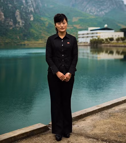 Phong cảnh Triều Tiên có rất nhiều đồi núi. Ảnh: Noroc.